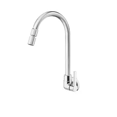 Torneira de Parede para Cozinha Gali Metal Bica Alta