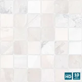 Porcelanato Mosaico São Tomé 61x61cm Caixa 2,23m² Branco