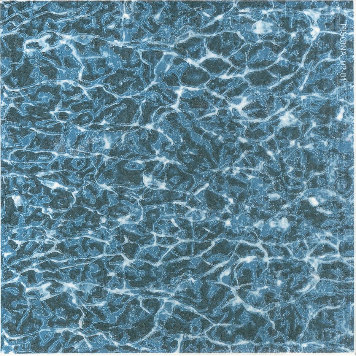 Piso Esmaltado Acqua Decor Lux 15x15cm Azul, marca Incepa Pisos - Foto Principal