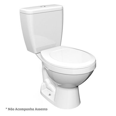 Vaso Sanitrio para Caixa Acoplada LorenWay BA-30 Branco Lorenzetti