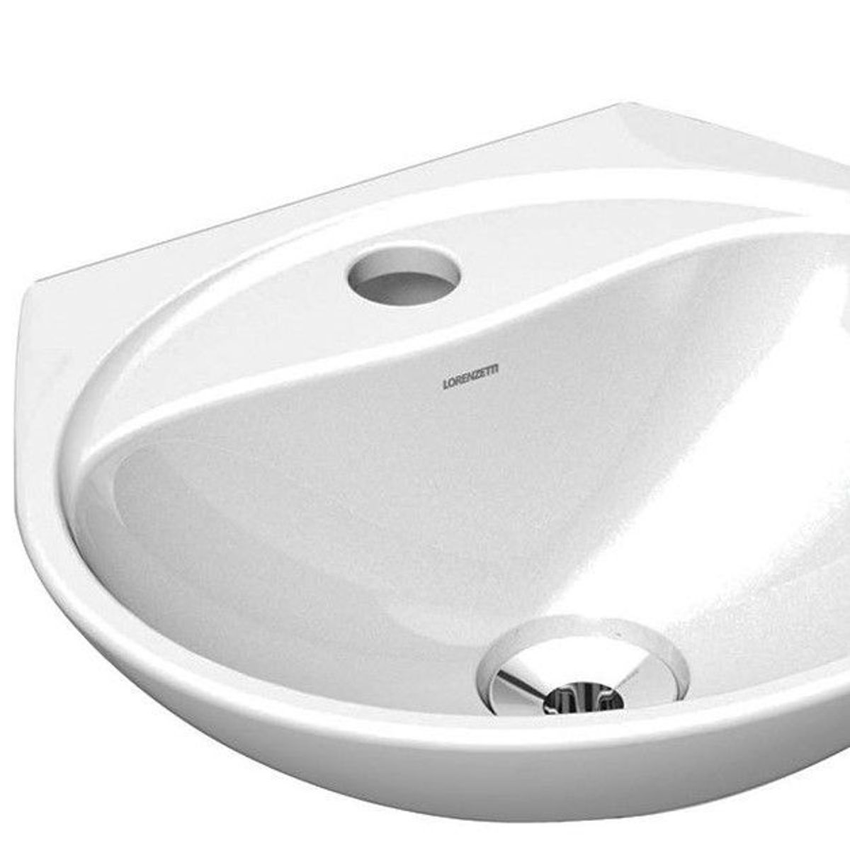 Lavatório Suspenso Ls-30 Lorenway Lorenz Branco, marca Lorenzetti - Foto 2