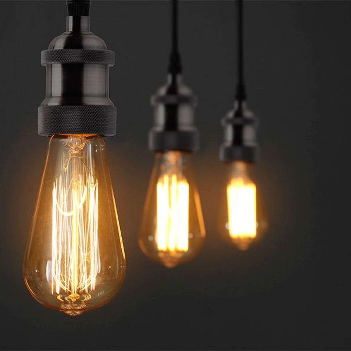 Lâmpada Filamento de Carbono ST64 40w 220v Amarelo Taschibra, marca Taschibra - Foto 2