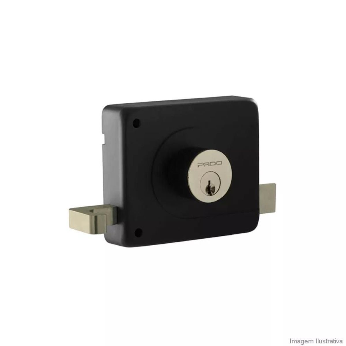 Fechadura Sobrepor Aço ZM ConcePT 590-80 EP, marca Pado - Foto Principal