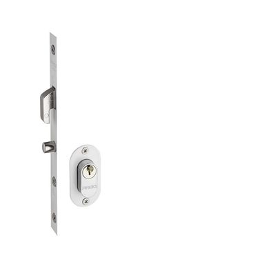 Fechadura Porta de Correr Bico de Papagaio 801 maquina 19mm Branco Pado