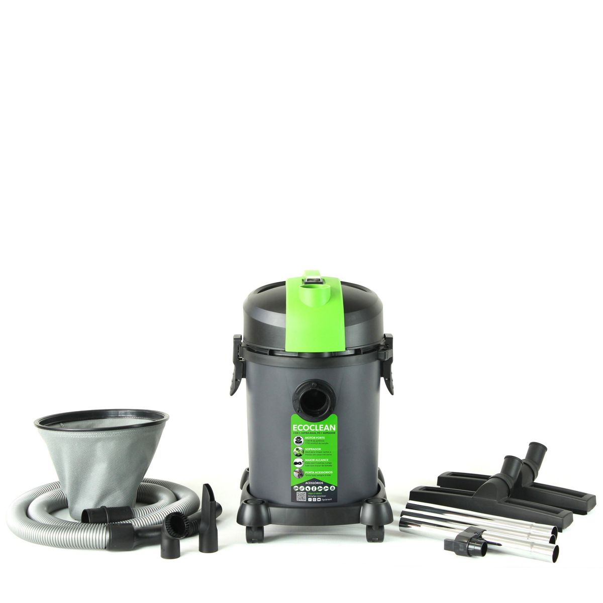 Aspirador Profissional de Sólidos e Líquidos Ecoclean AP120-220 220V IPC, marca Ipc Brasil - Foto 2