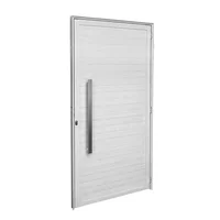 Porta Lambri Puxador Alumínio Branco Esquerda 210x80x6cm Fortsul