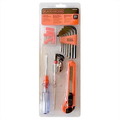 Jogo de Ferramentas Manuais 31 Peas Black+Decker