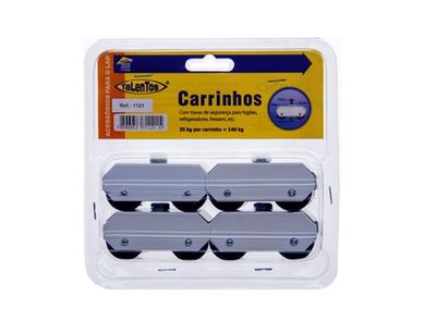 Rodzio para Refrigerador e Fogo at 140Kg Branco