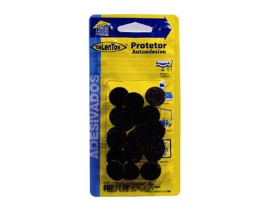 Feltro Sinttico Circular com 20 Peas Preto