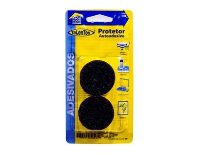 Feltro Sinttico Circular 4 Peas Preto 