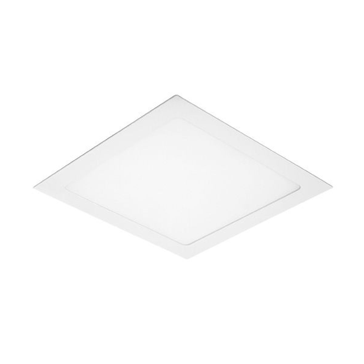 Painel Led Lux 18W Quadrado Embutir 3000K Taschibra, marca Taschibra - Foto 2