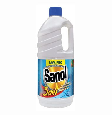 Lava Pisos Sanol 3 em 1 com 2L