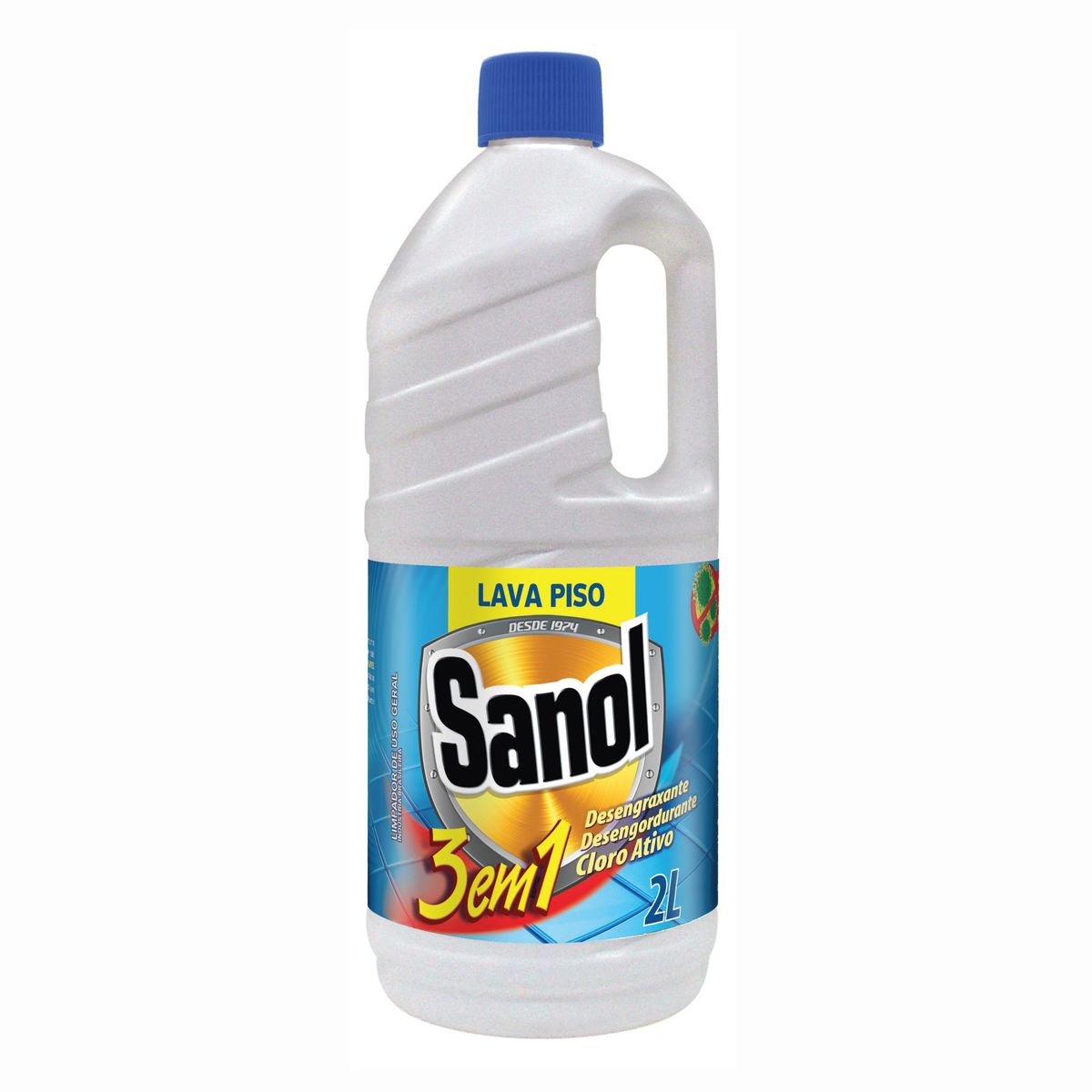 Lava Pisos Sanol 3 em 1 com 2L, marca Sanol - Foto Principal