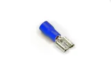 Terminal Pré Isolado Fêmea 1,5 até 2,5mm² Azul