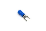 Terminal Pré Isolado Forquilha 1,5 até 2,5mm² Azul