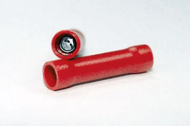 Terminal Pr Isolado Luva 0,5 at 1,5mm Vermelho