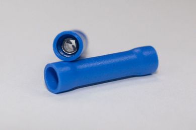 Terminal Pr Isolado Luva 1,5 at 2,5mm Azul