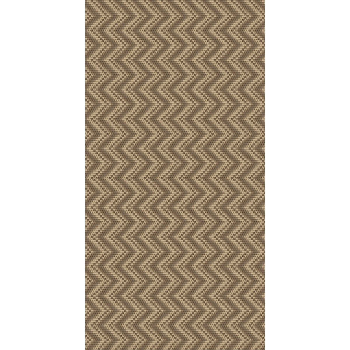 Tapete Brisa Banheiro Chevron 43x65cm Bege, marca Kapazi - Foto Principal