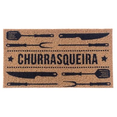 Tapete Vinil Super Print Churrasqueira 40x75cm Ouro