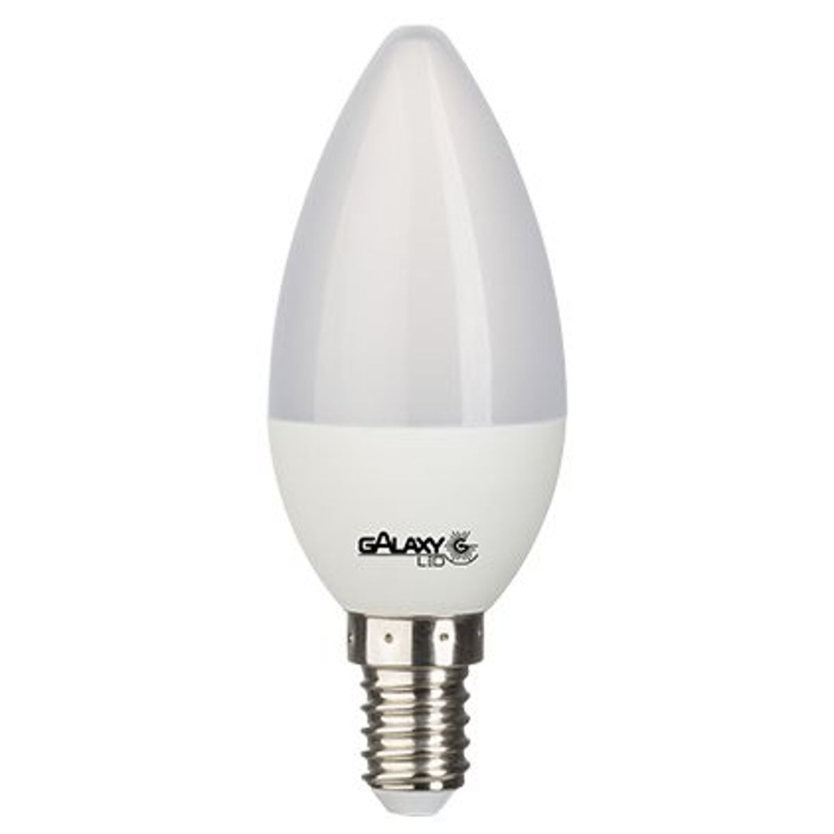 Lâmpada LED Vela Lisa Leitosa 4w Bivolt Amarelo, marca Galaxy LED - Foto Principal