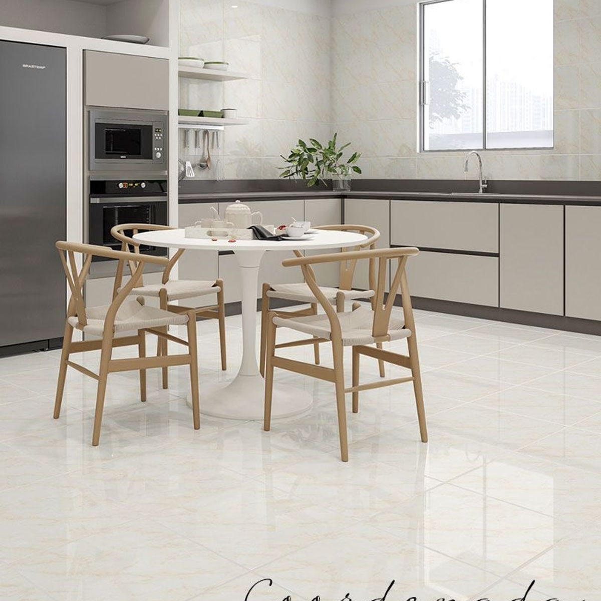 Revestimento Lago 32x45cm Caixa 2,00m² Bege, marca Formigres - Foto 2