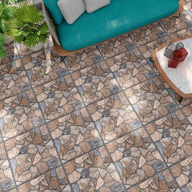 Piso Pomes Caixa 2,00m 45x45cm Bege
