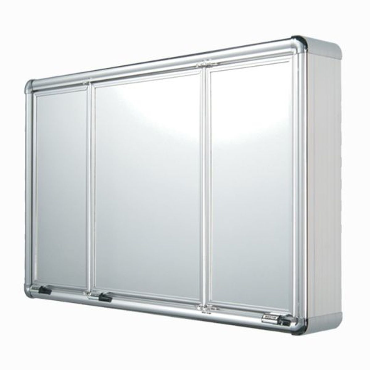 Armario para Banheiro Perfil de Aluminio com Espelho 45x73cm, marca Astra - Foto Principal