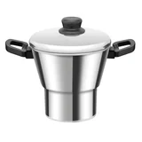 Cuscuzeira New Duratta 18cm Polida Prata