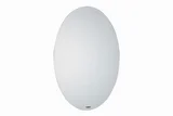 Espelheira Oval Girassol Prata