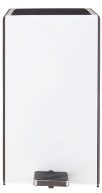 Lixeira Retangular 7L Branco