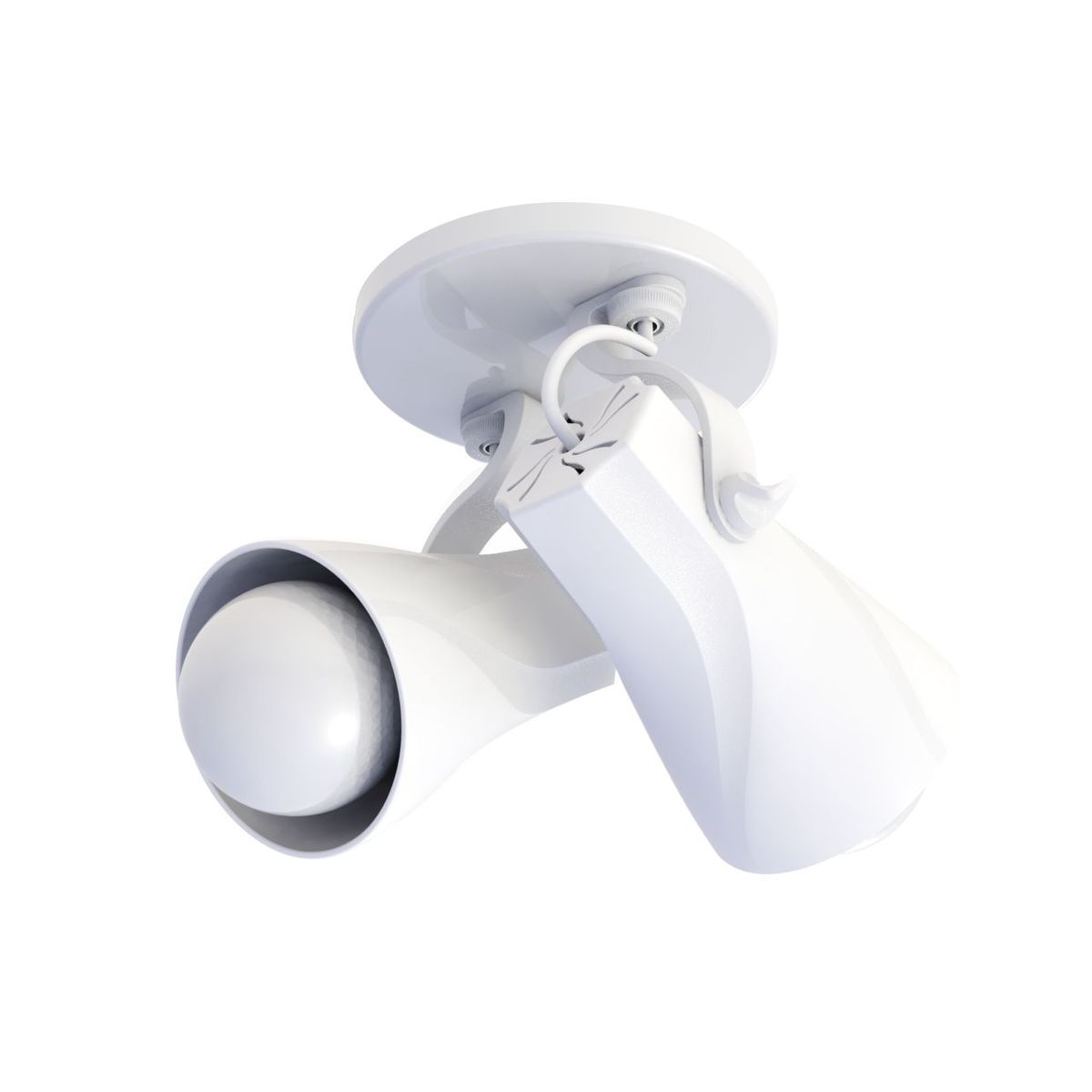 Spot de Sobrepor Spiralle Octa Duplo 20W Bivolt Branco, marca Startec - Foto Principal