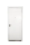 Porta de Segurança 13 Travas Lisa Direto 80cm Branco