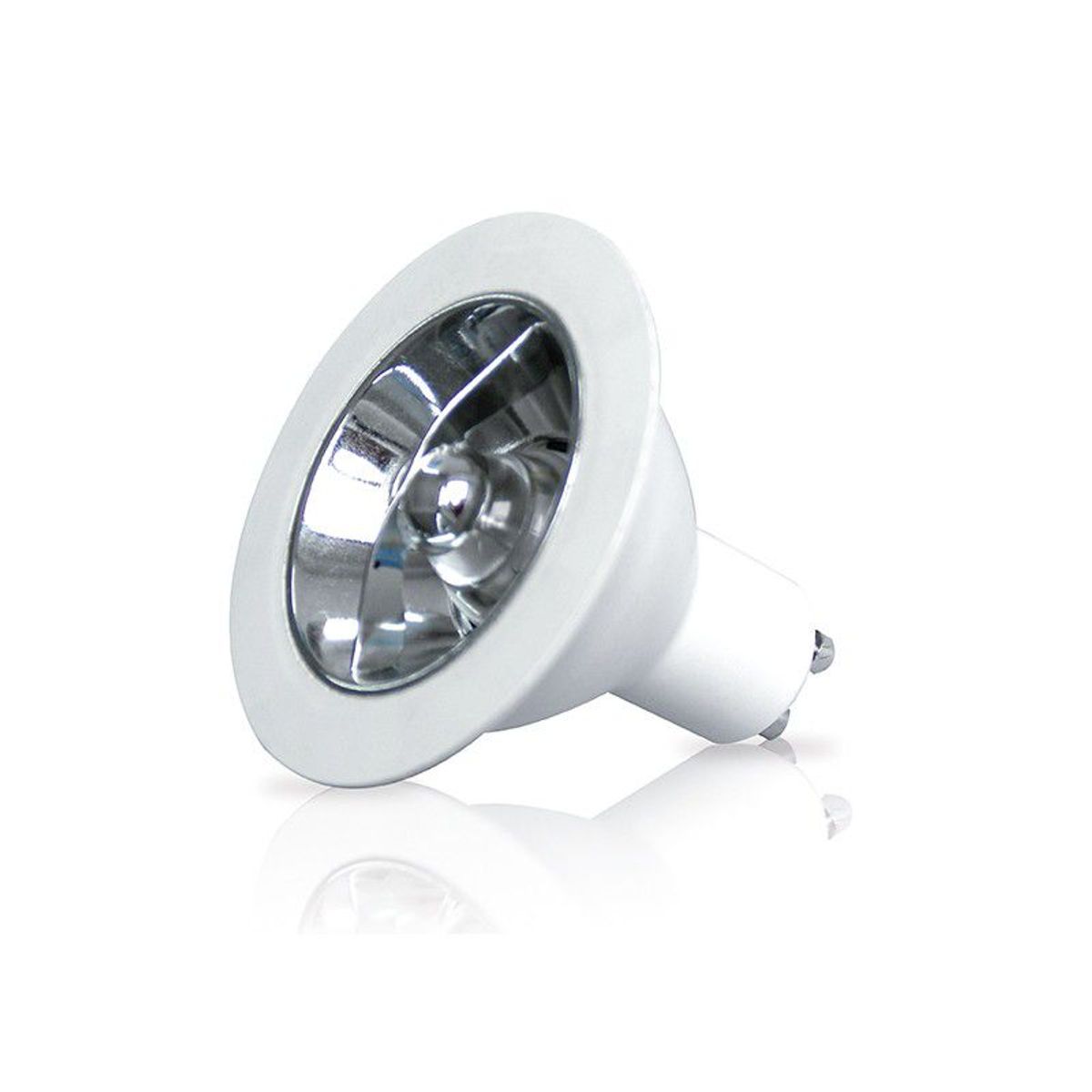 Lâmpada LED AR70 Refletora Dimerizável 7W 2700K 127V Branco, marca Luminatti - Foto Principal
