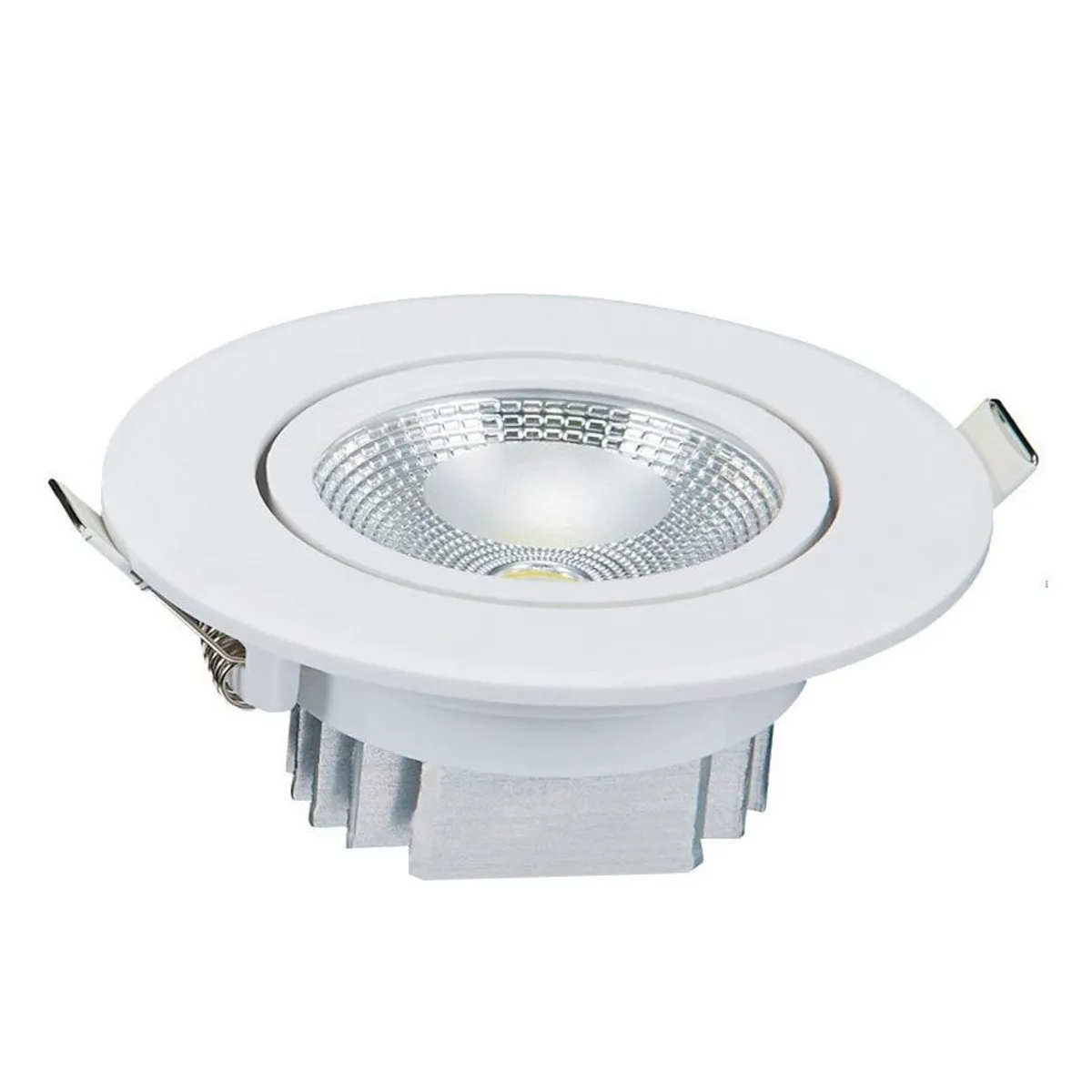 Spot de Embutir Mini Redondo COB 5W 6500K Luz Branca Bivolt, marca Luminatti - Foto Principal