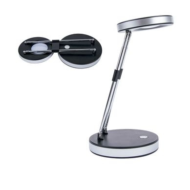 Luminria LED de Mesa Compact 4W 6500K Bivolt Prata