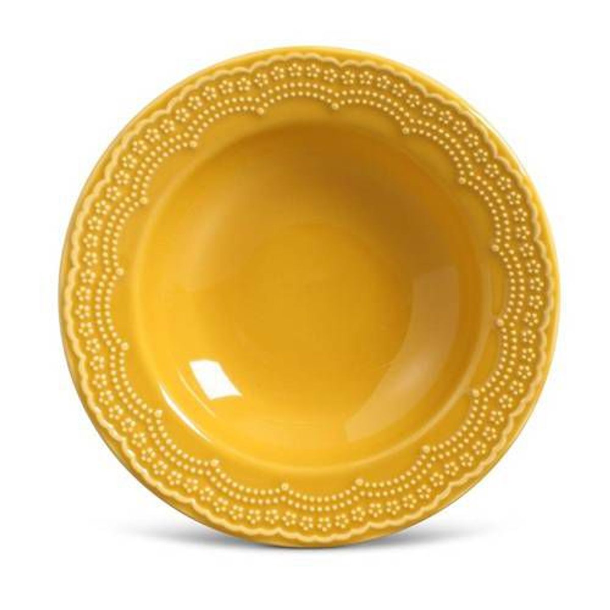 Prato Fundo Madeleine 22cm Amarelo Porto Brasil, marca Porto Brasil - Foto Principal