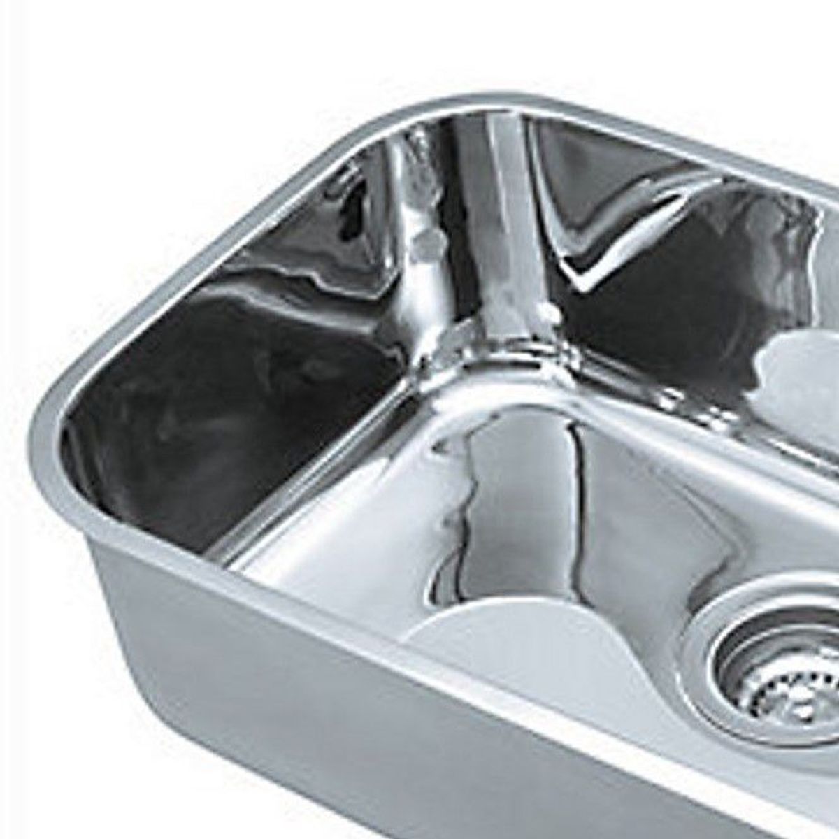Cuba com Furo 3,5" Alto Brilho 37x59x18cm Inox Franke, marca Franke - Foto 2