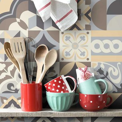 Adesivo de Azulejo Crotone Creme 