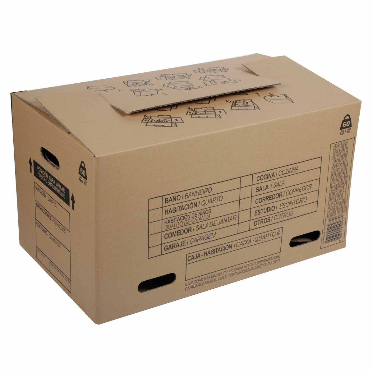 Caixa de Mudança 72x42x40cm, marca Redline - Foto Principal