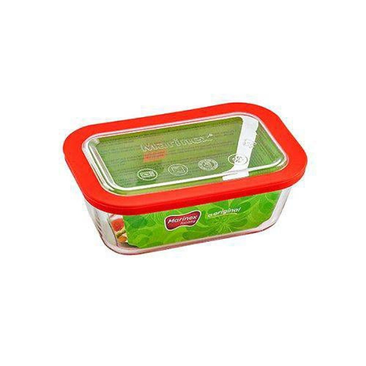 Pote Retangular 750ml Marinex com Tampa Hermética, marca Nadir - Foto 2