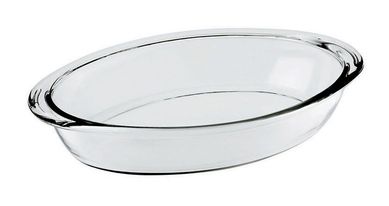 Assadeira Oval 1,6L Incolor
