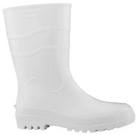 Bota PVC Cano Médio n41 com Forro Branco