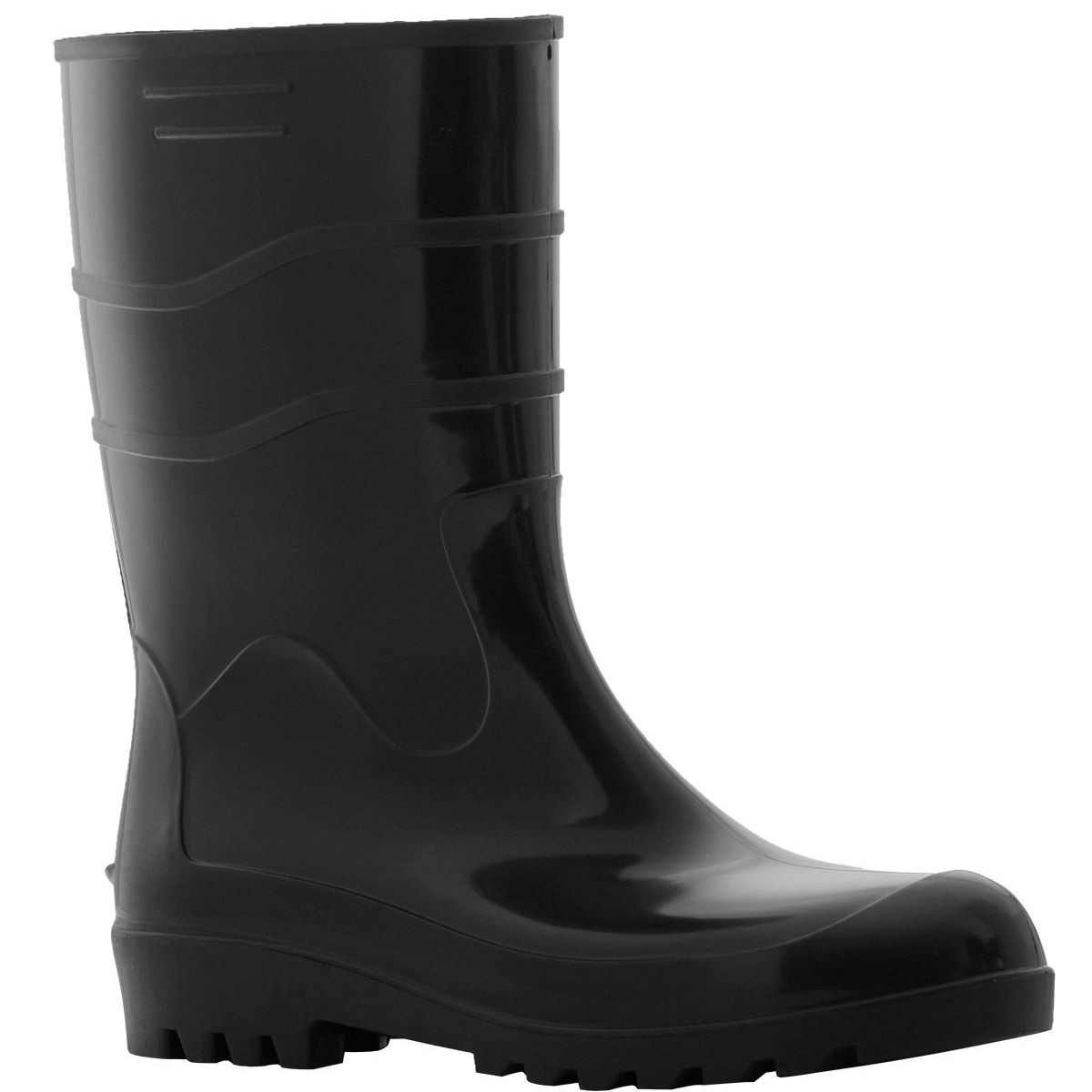 Bota PVC Cano Médio n40 sem Forro Preto, marca Negrão - Foto Principal