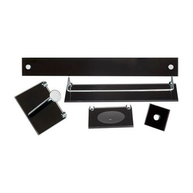 Kit Acessrios para Banheiro Reto Premium Colorati Vitru 5 Peas