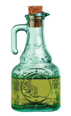 Azeiteiro com Rolha 250ml Helios Verde