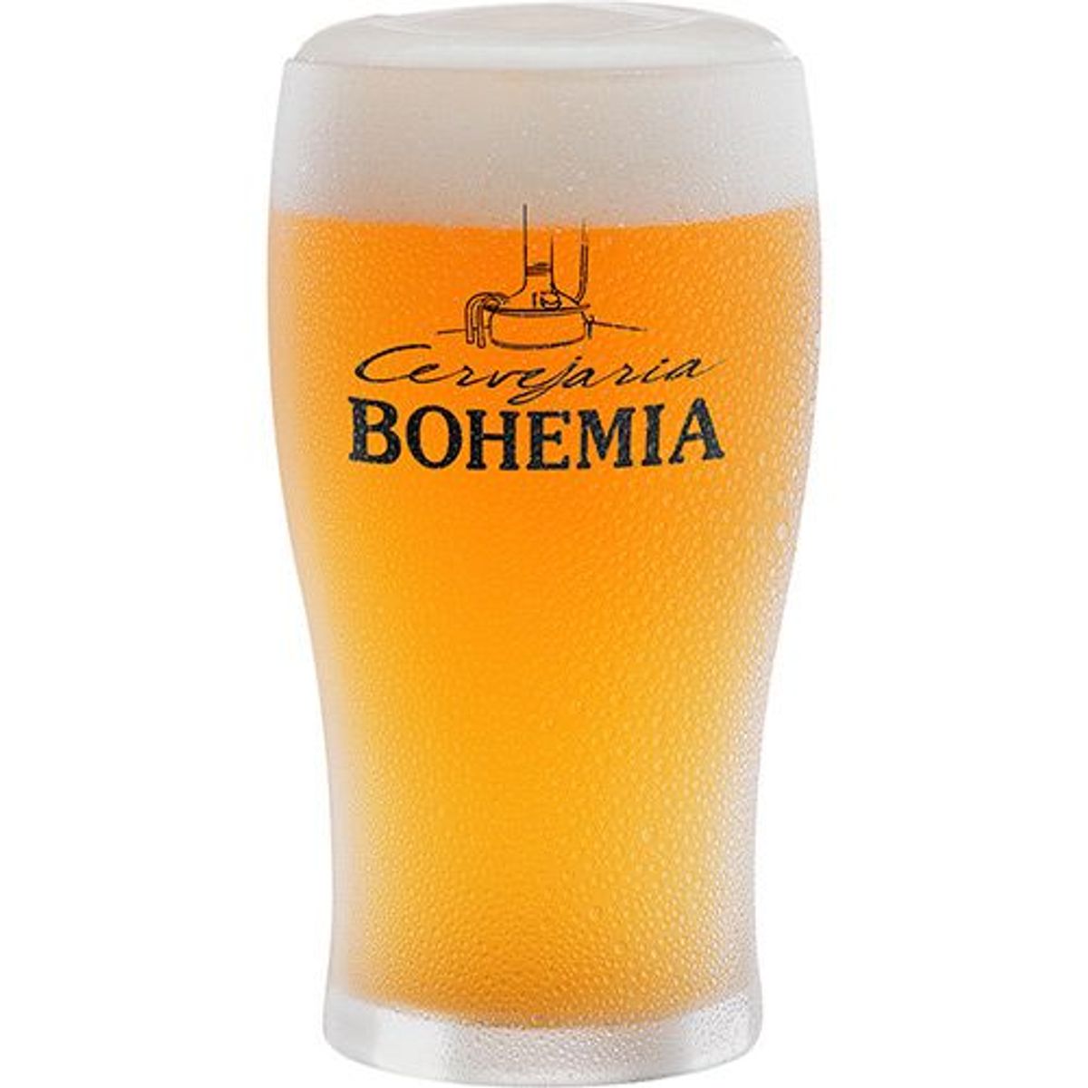 Copo para Cerveja Bohemia Transparente 340ml Globimport, marca Globimport - Foto Principal