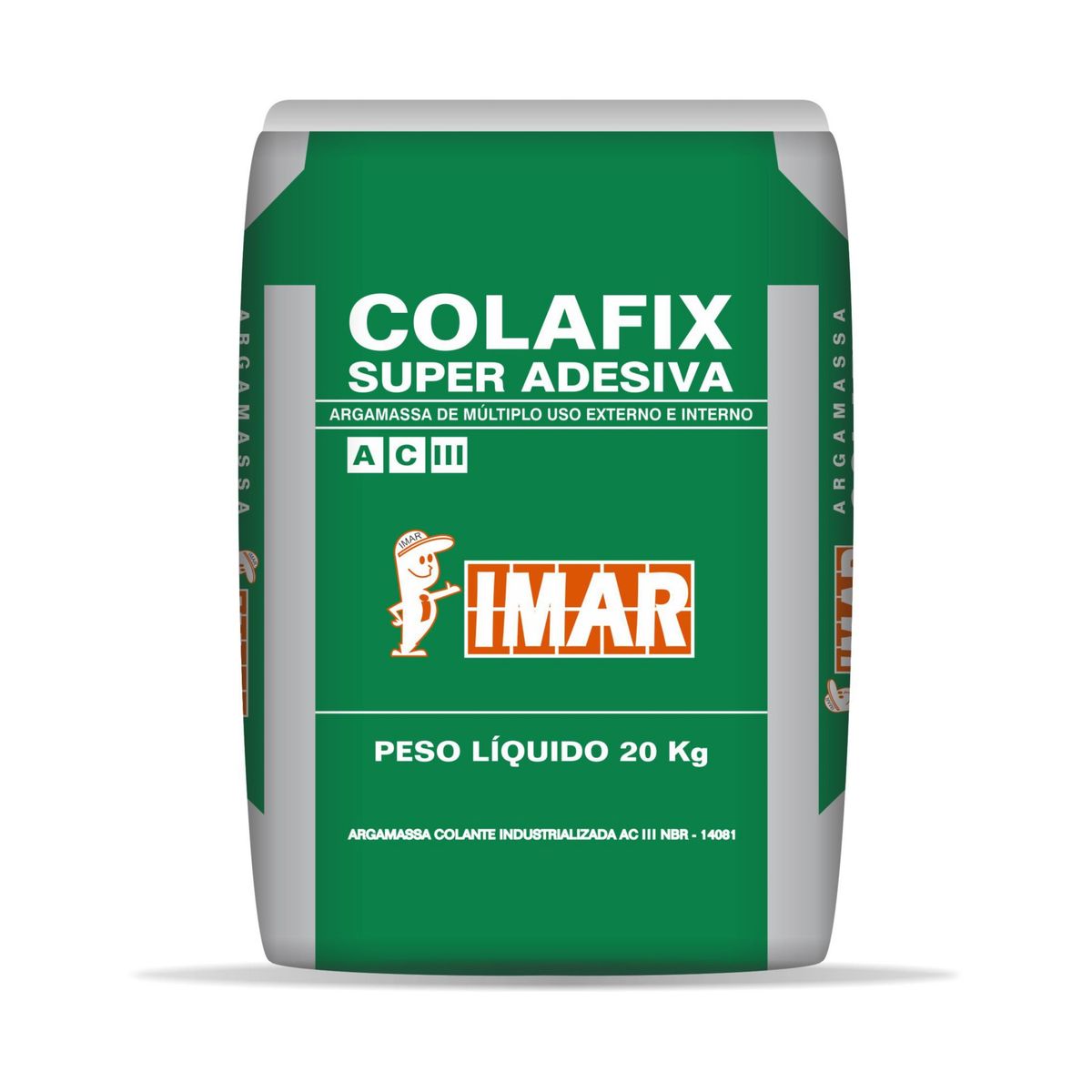 Argamassa Colafix Super Adesiva ACIII 20Kg Cinza, marca Colafix - Foto Principal