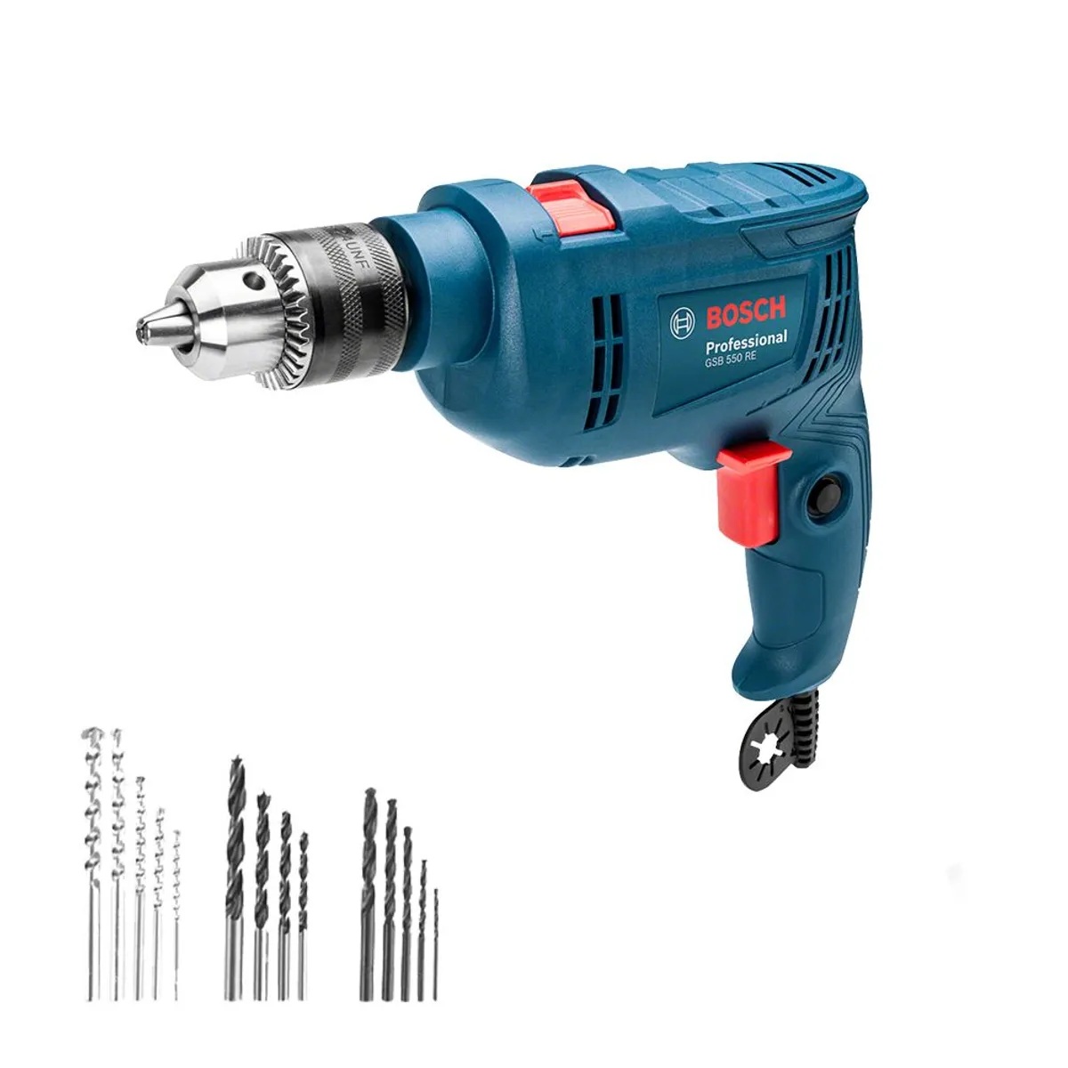 Furadeira de Impacto Bosch GSB 550 550W 220V 14 Acessórios, marca Bosch - Foto Principal