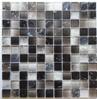 Pastilha Vidro Color Esfumato Marrom 29,5x29,5