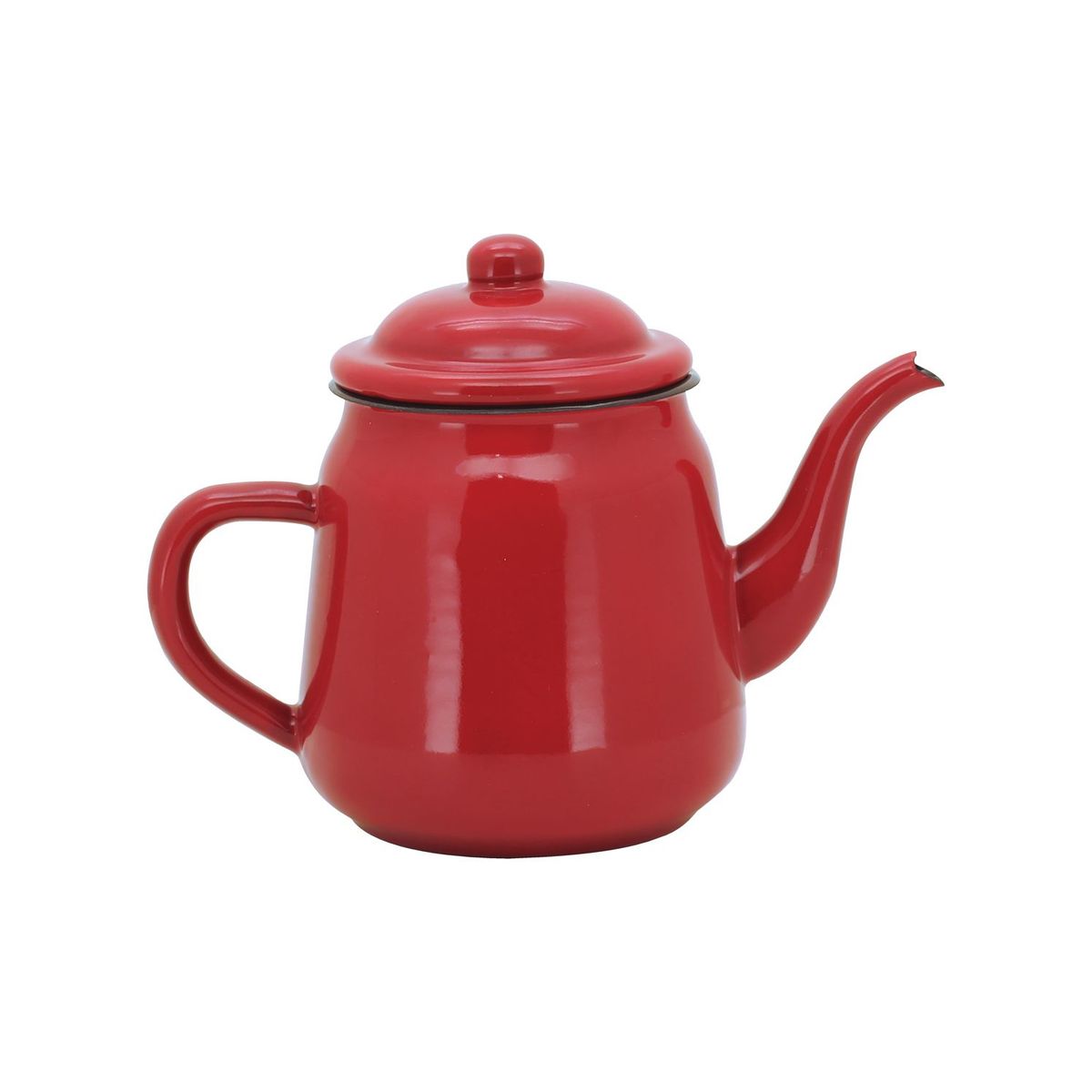 Bule Esmaltado Tradicional 1L Vermelho, marca Yangzi - Foto Principal